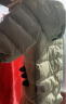 童泰秋冬3-24个月婴幼儿衣服宝宝轻薄款带帽羽绒连体衣哈衣 绿色 80cm 实拍图