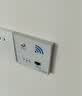 樱通 【全屋wifi5】墙壁AP面板 家用无线网络六类网线入墙式86型插座 【百兆5G双WiFi白色】【220V电源线】 型号不同，网速不同，可先咨询客服 实拍图