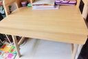 正木枫【现货速发】全实木书桌学生学习写字桌现代简约家用卧室电脑桌子 原木色单桌【实木+可调节高度】 100*60*135cm【双抽屉】 实拍图