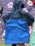 迪卡侬儿童可拆卸三合一外套抓绒内胆保暖防水衣拼接蓝135cm-4533481 晒单实拍图