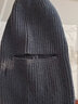 原谅色冬季针织帽男士户外纯棉加厚保暖毛线帽子冷帽面罩两用巴拉克拉法 黑色【一帽两用】 实拍图