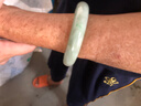 圣丽唯【顺丰空运】翡翠手镯油青冰种老坑玉石处理母亲女朋友情人节礼物 内径64mm圈口 实拍图