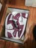 耐克（NIKE）【潮】Air Jordan 1 aj1板鞋男女新款中高帮休闲运动耐磨篮球鞋 575441/555088-611酒红色波尔多 44 实拍图