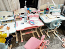 伯课（BOKE） 儿童学习桌椅套装可升降儿童书桌写字台桌小学生课桌椅 轻奢2.0粉色-双背椅+壕礼+护眼灯 晒单实拍图