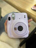 FUJI拍立得MINI11  拍立得相机 拍立得相纸海外版 一次成像送人礼物 Mini11丁香紫（现货速发） 富士拍立得官配（随机礼品） 实拍图