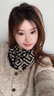 啄木鸟磁吸三角护颈小围巾女秋冬季2024新款棉麻丝巾百搭感方巾保暖围脖 棉麻磁扣-羽意丝绒【新升级面料 实拍图