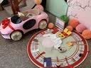 WORK BABY儿童大G电动车四轮汽车1-7岁带遥控宝宝男女小孩玩具可坐人礼物 回力车红 电力驱动 实拍图