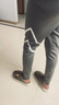 稀蛹铂金男士鲨鱼裤男士保暖裤秋冬加绒加厚棉毛裤防风防寒打底裤修身线裤 2条装【黑色+深灰】 XL 【适合体重120-140斤】 实拍图