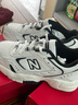 NEW BALANCE NB 官方老爹鞋女鞋户外复古百搭低帮休闲运动鞋452系列 白 色 WX452SB 35 (脚长22cm) 实拍图