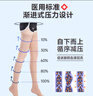 【24小时达】盛坤静脉曲张弹力袜医用辅助治疗型孕妇二级压力袜术后护小腿中老年男女护士防血栓sk-02 【医院同售】二级长筒 肤色露趾 M（参考体重90-110斤） 实拍图