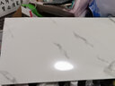 圣古仿瓷砖墙贴墙纸自粘墙壁遮丑防水防潮铝塑墙板装饰卫生间墙面翻新 鱼肚白  掉落包赔 40cm*80cm 【5片装】 实拍图
