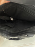 格比森 商务公文包男士单肩包软皮斜挎包大容量手提包可装14吋电脑包 黑色经典 实拍图