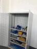 信京工具柜车间重型储物柜带挂板铁皮柜加厚工厂收纳柜 灰白网四板 实拍图