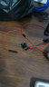 西伯利亚（XIBERIA）MG-1/PRO 入耳式游戏耳机有线 电竞电脑手机耳麦 7.1音效高清通话可拆卸麦克风 吃鸡会议直播带麦 MG-1黑红【3.5mm】标准版 实拍图