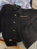 NASA GOOD官方男装潮牌牛仔外套男春秋款美式复古休闲夹克男士工装上衣服男 NA11黑色【常规款】 3XL （建议190-210斤） 实拍图