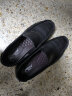 强人驾车鞋男软面软底头层牛皮休闲皮鞋舒适便捷单鞋子 JD351049 黑色 40码 实拍图