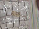 无印良品（MUJI）女式 法兰绒抽褶连衣裙 美拉德纯棉起毛宽松长裙子秋冬 BC08CC3A 原色格纹 S 155/80A 实拍图