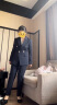 特洛曼职业西装套装女正装大学生面试职员工作服休闲西服外套女春秋 实拍图