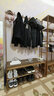 丝竹阁换鞋凳多功能门口现代实木收纳架鞋架落地简易鞋柜置物架挂衣帽架 靴凳衣帽架103款 实拍图