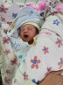 童泰春季新品0-3个月新生儿婴幼儿宝宝床品保暖抱被盖毯 蓝色 80x80cm 晒单实拍图