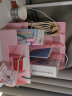 西玛（SIMAA）文件框莫兰迪桌面办公室多层档案报告书籍学生书立文件栏筐收纳盒塑料收纳带笔筒 樱花粉6325 实拍图