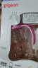 贝亲（Pigeon）双把手PPSU奶瓶 第3代 330ml-淑女豹  L号 6个月以上 AA222 实拍图