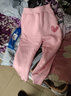 真维斯（JEANSWEST）女童裤子童装2025冬季羊羔绒卫裤秋冬款加绒加厚儿童保暖运动裤 实拍图