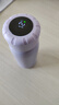 巧芬智能保温杯大容量男女儿童316不锈钢水杯便携高颜值学生随行杯子 316感应显温-典雅紫400ml 实拍图