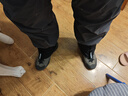 牧高笛（MOBIGARDEN）雪套 户外徒步防水防沙防雪登山鞋套男女护腿雪套 【短款】夜幕黑/L码 实拍图