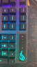 ROG 游侠RX 机械键盘 有线游戏键盘 光学触发机械蓝轴 RGB背光键盘 防水防尘键盘104键 黑色 实拍图