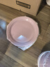 半物生活盘子家用菜盘陶瓷餐盘釉下彩碟子精致浅盘平盘高颜值瓷盘圆盘餐盘 实拍图