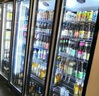 喜莱盛  展示柜冷藏高端啤酒柜立式网红酒吧酒柜冰柜便利店冰箱饮料柜保鲜柜冷饮柜大容量风冷回弹门风冷 双门酒水柜（1100*600*2010） 【高端全屏无边款】变频节能+镀膜防雾 实拍图