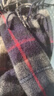 恒源祥100纯羊毛围巾男女通用秋冬季保暖围脖时尚格子情侣英伦休闲长巾 F012# 均码 实拍图