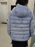 迪士尼（DISNEY）女童轻薄羽绒服耐脏油污90白鸭绒儿中大童衣服24冬DB431KE01蓝150 实拍图