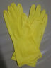巧姨牛筋橡胶家务洗碗手套加厚耐用厨房刷碗清洁保洁商用手套天然乳胶 3双-黄色加厚 M中码 实拍图