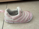 耐克毛毛虫婴童轻便软底运动鞋男女童易穿脱宝宝支撑NIKE 343938 637泡沫粉/黑/山峰白/白色 26 实拍图