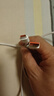 小米 原装USB-C数据线100cm 6A充电线白色 适配USB-C接口手机游戏机充电xiaomi红米redmi/k70 实拍图