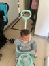 贝特萌儿童扭扭车可手推防侧翻溜溜车1一3岁万向轮宝宝滑行摇摆车礼物 蓝色+推杆+护栏+辅助轮+坐垫 一车多用-可变手推车 实拍图