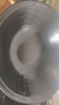 金存章丘铸铁锅炒锅无涂层炒菜锅炖锅不易粘老式家用圆底双耳生铁40cm 实拍图