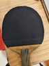 红双喜C8长胶乒乓胶皮长颗粒胶 防守弧圈旋转变化魔拍 C8长胶海绵套胶 黑色1片 实拍图