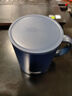 膳魔师（THERMOS） 不锈钢时尚简约带盖牛奶咖啡杯办公水杯把手杯可团购定制刻字JDG JDG-351黑色 实拍图