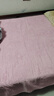 恒源祥纯棉全棉老式毛巾被单人怀旧毛巾午睡毛毯被子夏季沙发盖毯 【2087粉】纯棉A类丨透气不闷热 180*220cm 实拍图
