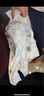 翘脚鸭 婴儿衣服新生儿连体衣秋冬季满月宝宝内衣纯棉打底刚出生春秋款 蓝小熊2件【四季·系带款】 59码（建议0-3个月） 实拍图