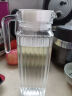 乐美雅（Luminarc）玻璃水壶冷水壶凉水杯家用冰箱大容量茶壶四方透明1.1L凉水壶 实拍图