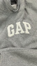 GAP女装秋季款经典logo碳素磨毛抓绒休闲连帽衫卫衣634443 实拍图