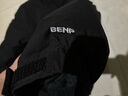 熊猫·本（ben.panda）春季新款工装羽绒服男潮流时尚立领加厚保暖户外休闲上衣多穿外套 黑色(防泼水面料） L 实拍图