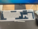 宏碁（acer）键盘静音有线机械手感键盘鼠标套装USB台式笔记本电脑键盘游戏学习办公薄膜键鼠套装 深海蓝 实拍图