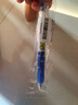 斑马牌（ZEBRA）JJ77按动蓝色中性笔0.5mm签字笔商务水笔学生考试刷题专用笔高颜值学习办公文具用品 1支 实拍图