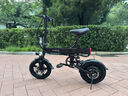 凤凰（Phoenix）电动自行车折叠电动车锂电池小型代驾车男女式成人电助力车 R8L黑/非折叠/36V内置电池 10AH电动续航30km 实拍图