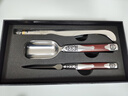 锦格大马士革普洱开茶刀茶道六君子套装茶勺茶铲茶夹功夫茶具配件组合 红酸枝凤祥【不锈钢】3件套 实拍图